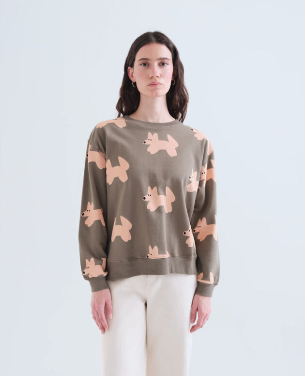SUDADERA CON ESTAMPADO VOLPE