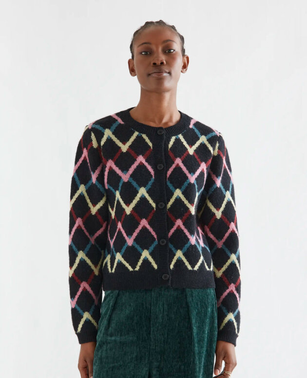 CARDIGAN CON ESTAMPADO SKEIN