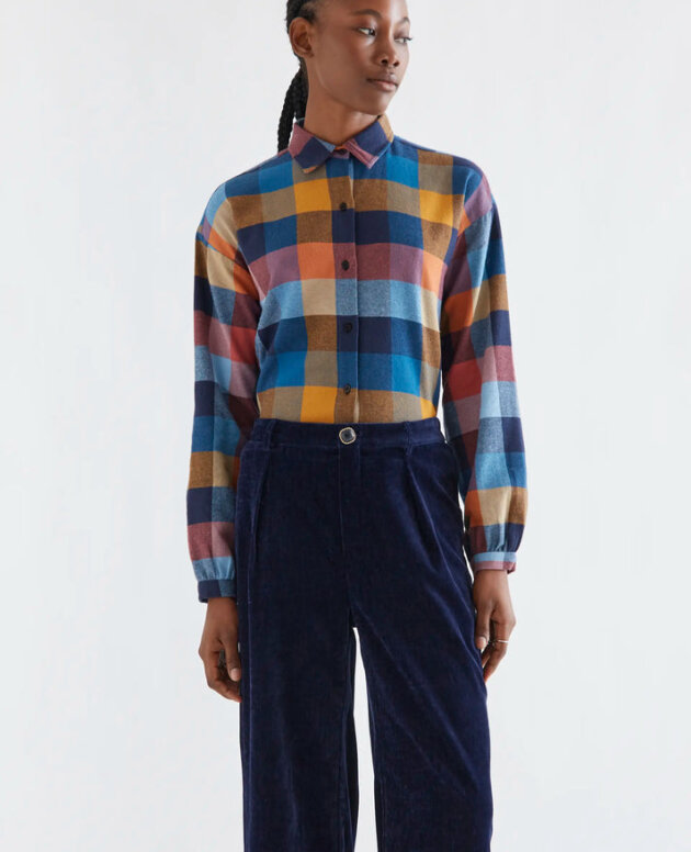 CAMISA CUADROS MULTICOLORES