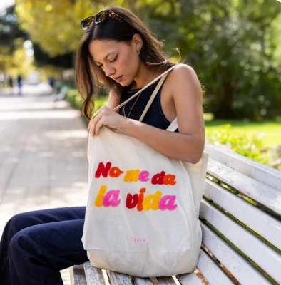 TOTE BAG BORREGUILLO NO ME DA LA VIDA