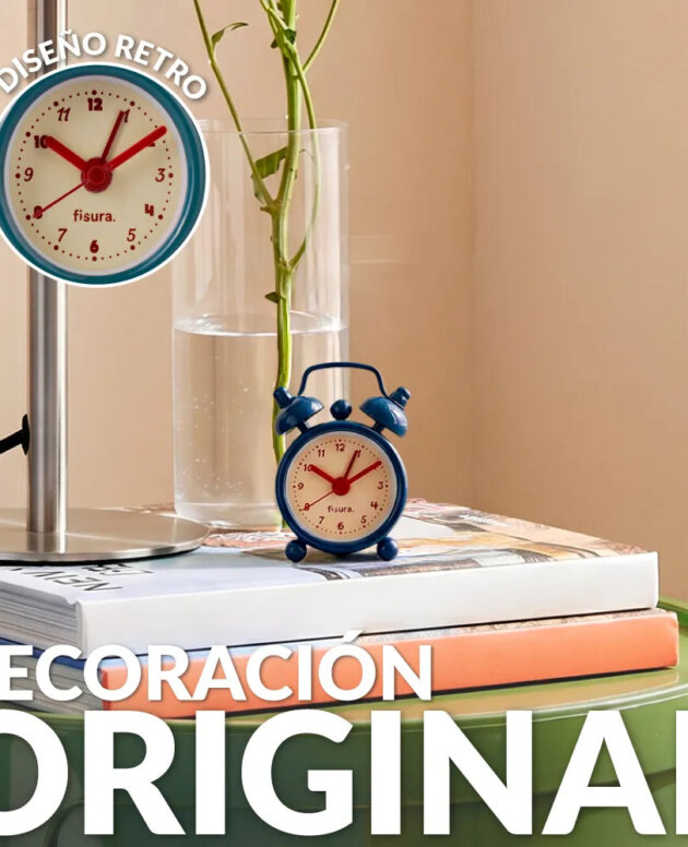 RELOJ DESPERTADOR MINI