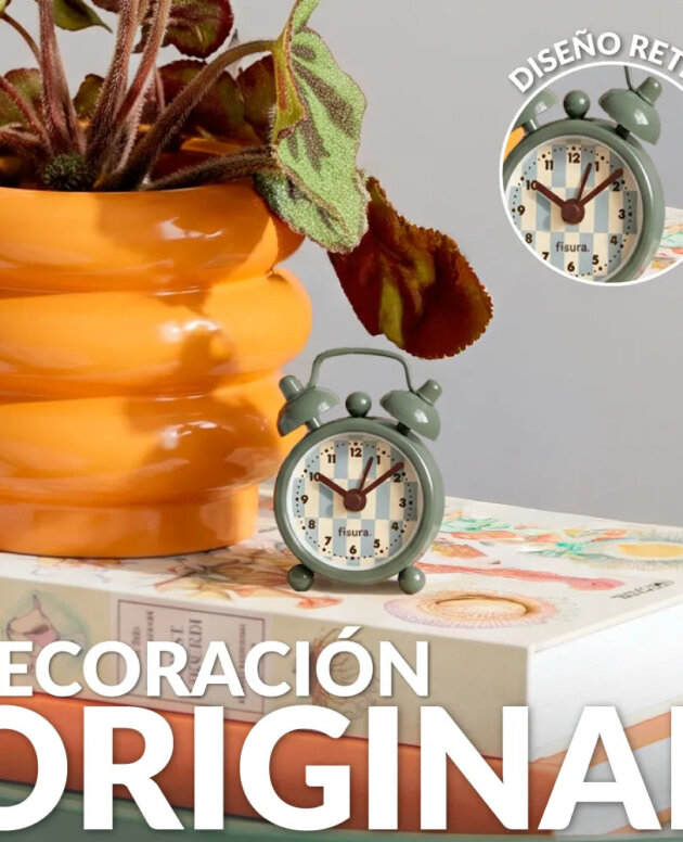 RELOJ DESPERTADOR MINI