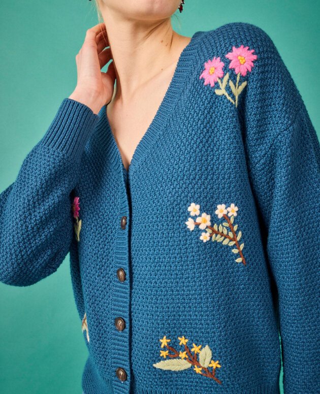 CHAQUETA AMBERES AZUL