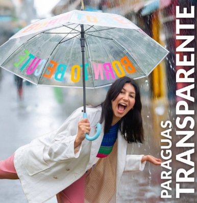 PARAGUAS TRANSPARENTE