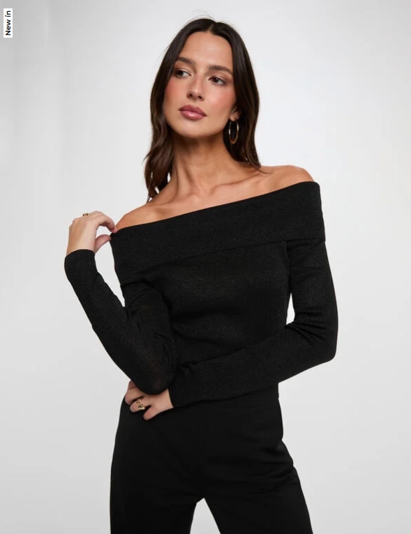 JERSEY CON CUELLO BAROT METALIZADO