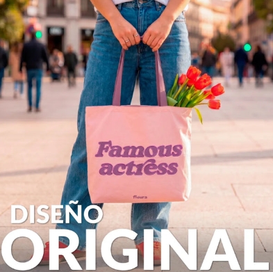 TOTE BAG FAMOUS ACTRESS
